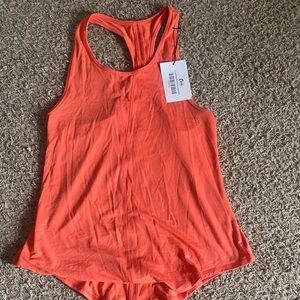 ZYIA Coral Effortless Tank Top in Vibrant Coral